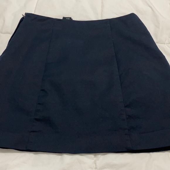 Navy cotton skirt - Picture 8 of 8